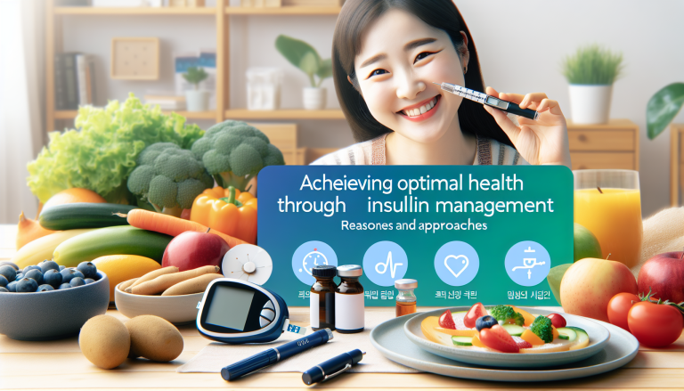 인슐린 관리로 최적의 건강 성취하기: 이유와 방법