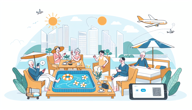 시니어 라이프스타일 혁신: 호텔 협력으로 일상이 휴양지로 변신